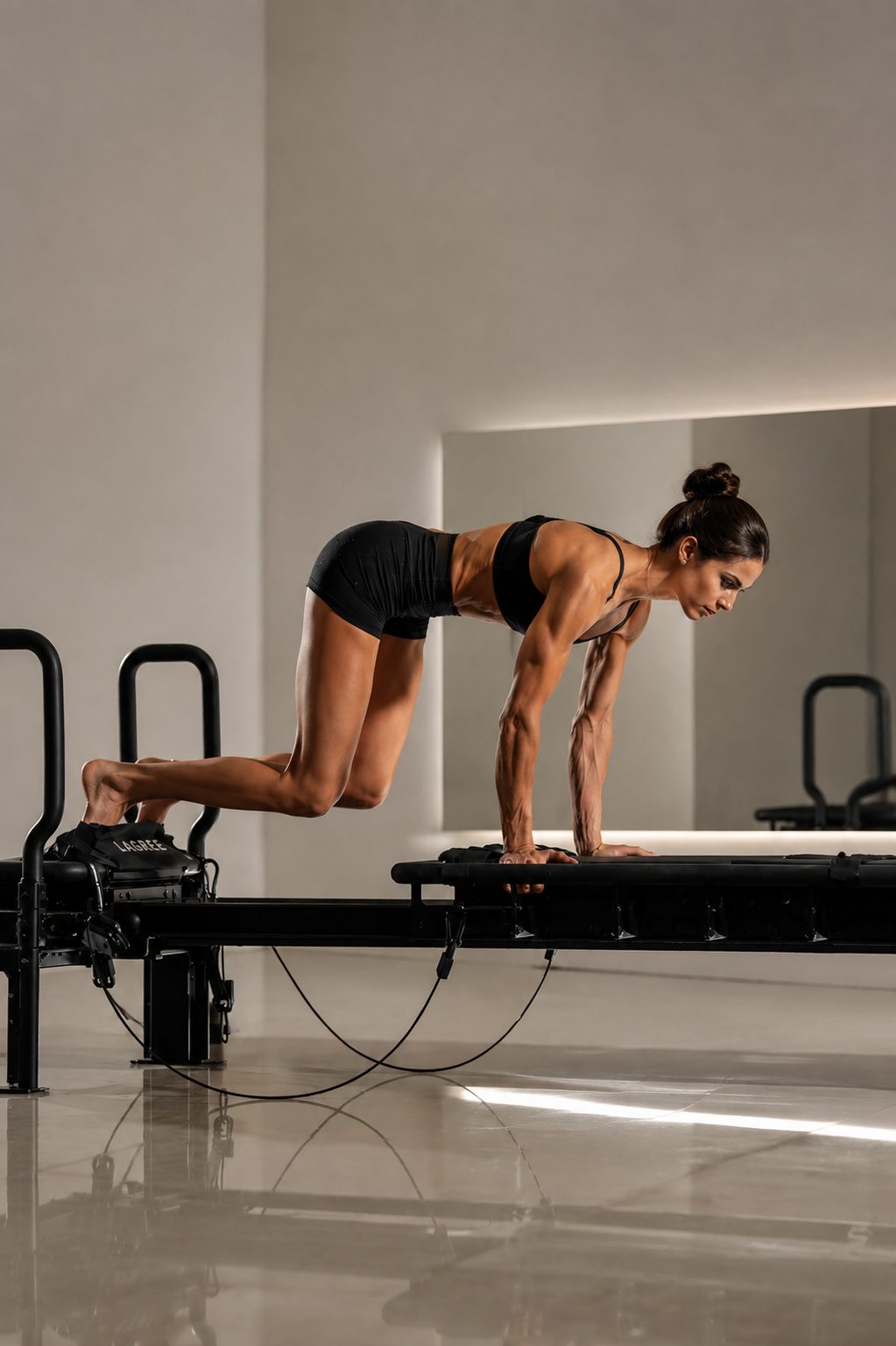 Ejercicio sobre máquina Megaformer en Ritual Fitness